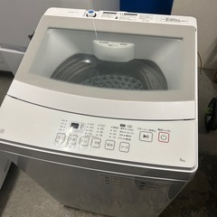 使用激短！ニトリ洗濯機！2024年製！6kg！ホワイト色！美品！早い者勝ちです！