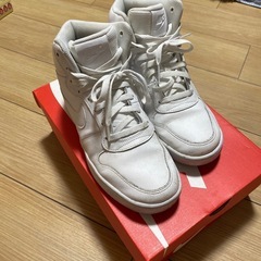 NIKE ナイキ エバノン ミッドカット 27cm ホワイト