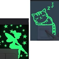 ワンちゃん/蓄光ステッカーの画像