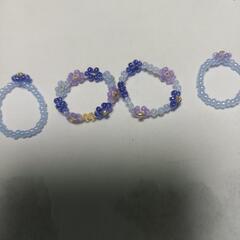 ビーズリング　ハンドメイド