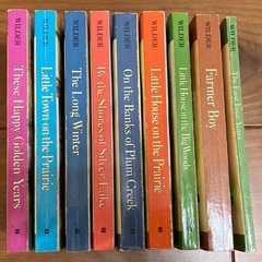 大草原の小さな家シリーズ　英語本の画像