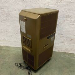 【SANYO】サンヨー 除湿冷風機 SAD-124 frio キャスター付  除湿機 冷風機 スポットクーラー カーキ グレー 床置きクーラー 送風 Y1015YGの画像