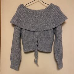 snidelブルーニットの画像