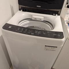 洗濯機(haier jw-u45a)
