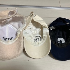 レディース キャップ 3個セットの画像