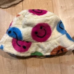 新品　バケットハット　ファーの画像