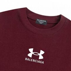 バレンシアガ × アンダーアーマー 限定コラボ 2025年新作 ユニセックス Tシャツの画像