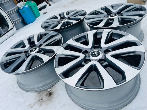 トヨタランクルZX200後期純正20インチアルミホイール ランドクルーザー