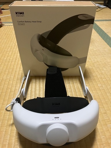 メタクエスト3s128GBKIWIバッテリーヘッドストラップ