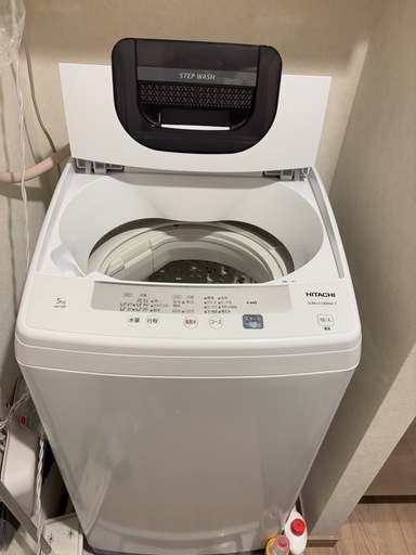 【3月7日まで取りに来れる方】HITACHI洗濯機