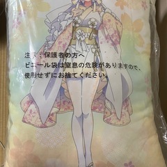 中野一花　和風クッションの画像