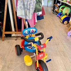 ■店頭引取限定■美品☆ミッキーマウス　三輪車♪