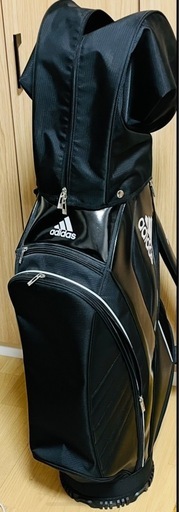 必ず先に在庫確認連絡を！☆未使用同等☆見た目も機能も抜群！ラウンドや練習未使用☆アディダス　キャディバッグ　AWR92