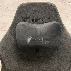 【SECRETLAB】シークレットラボ TITAN Evo Black 2022/2023 SERIES ゲーミングチェア ファブリックブラック 美品 マグネット式 Y1017の画像