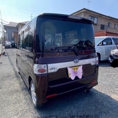 ☆購入者決定致しました。☆タントカスタムターボ‼️車検満タン‼️ワンセグ‼️社外マフラー👌の画像