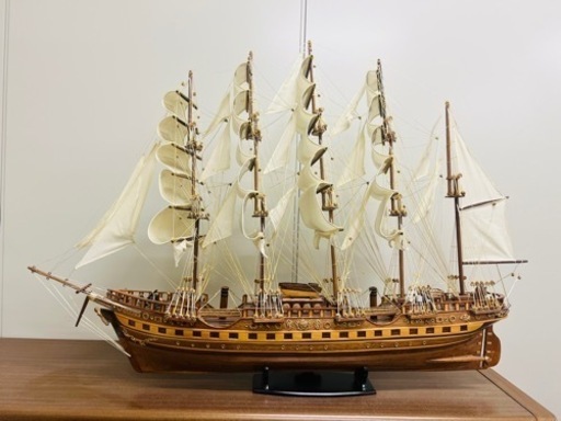 帆船模型 FRANCE Ⅱ フランスⅡ 船 モデルシップ 帆船模型 木製 ローズ