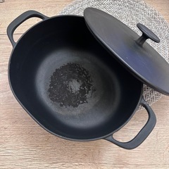 ホーロー鍋5l／IKEAの画像