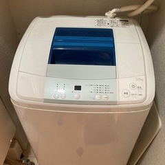 洗濯機　ハイアール　5kg  ⑤の画像
