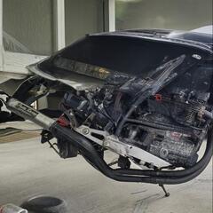 XJR400　マフラー　プリティ　ガニブレ