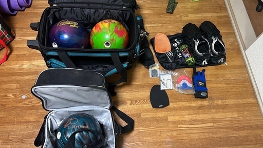 ボーリングボール、シューズ等セット