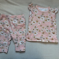 UNIQLO PAUL & JOE 半袖シャツ 80cm ピンク 花柄