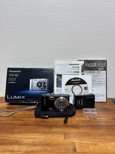 美品【Panasonic DMC-TZ10｜古き良きオールドコンデジ】