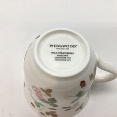 Wedgwood　蓋付きマグカップ【ワイルドストロベリー】の画像