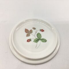 Wedgwood　蓋付きマグカップ【ワイルドストロベリー】の画像