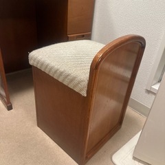 ドレッサー　椅子セットの画像