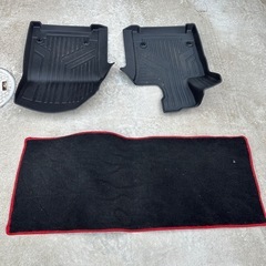20%OFFしました！【美品】新型 アルファード ヴェルファイア 40系 フロアマット  2列目マット　３点セットの画像