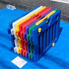 ベビー・子供用品買取販売キッズモール湘南/ミュージカルキッズランドDX/6カ月～３歳半頃/パネル８枚/ドアパネル/清掃済の画像