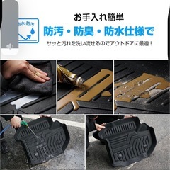 20%OFFしました！【美品】新型 アルファード ヴェルファイア 40系 フロアマット  2列目マット　３点セットの画像