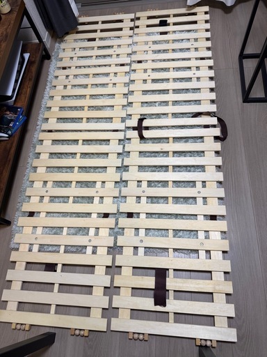 決定しました。【ニトリ】四つ折りすのこベット