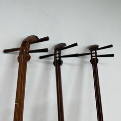 三味線 3本セット まとめ売り 現状品 伝統工芸 伝統芸能 レトロ 和楽器 日本文化 弦楽器 音楽 楽器 本体のみ 皮破れあり 民謡 Y1020の画像