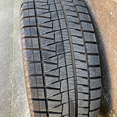 ほぼ新品　スタッドレス４本セット　ブリヂストン　ICEPARTNER2 アイスパートナー2 w205 純正アルミホイール付き　BRIDGESTONE Cクラスの画像