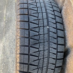 ほぼ新品　スタッドレス４本セット　ブリヂストン　ICEPARTNER2 アイスパートナー2 w205 純正アルミホイール付き　BRIDGESTONE Cクラスの画像