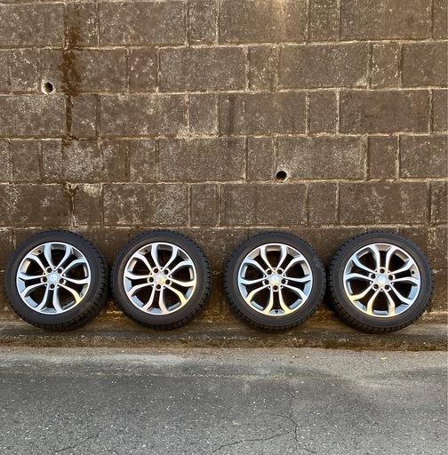 ほぼ新品　スタッドレス４本セット　ブリヂストン　ICEPARTNER2 アイスパートナー2 w205 純正アルミホイール付き　BRIDGESTONE Cクラス