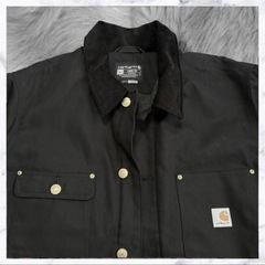新品未使用　Carhartt C01-M ダックチョアコート L ブラック 美品の画像