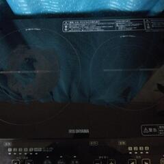 電気コンロ　台座付の画像