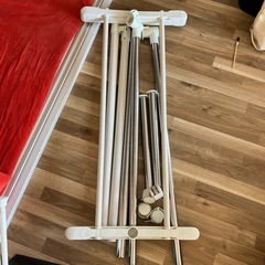 同じもの2セット　丈夫なポールハンガー キャスター付き　ニトリ　川崎市麻生区の画像