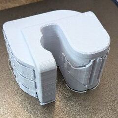 3Dプリンター PLAプリント 防犯カメラ用　吊り下げ用マウントの画像