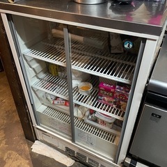 春セール!!】 68L 白 レトロ冷蔵ショーケース 業務用冷蔵庫