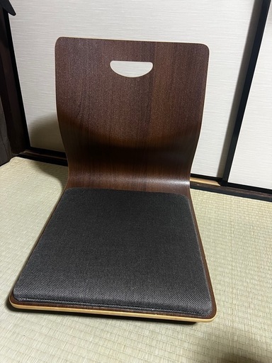 回転式座卓チェア　和座椅子　座いす