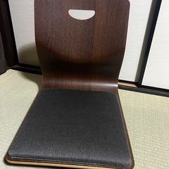 回転式座卓チェア　和座椅子　座いす  