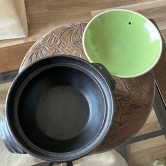 ★土鍋　ピスタチオグリーンの画像