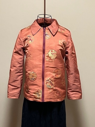 帯リメイクジャケット