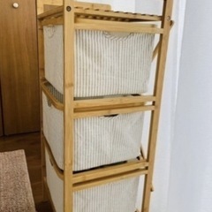 [取引中]ニトリ　ランドリー　ラック　の画像