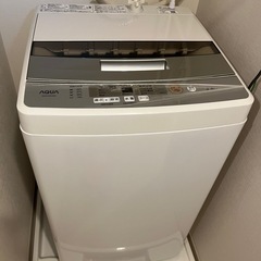 全自動洗濯機 AQUA 