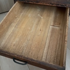 古道具　引き出し　木製　骨董　ヴィンテージ　昭和家具の画像