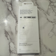 Apple純正USB-C Digital AV Multiportアダプタ 空箱の画像